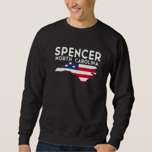 Sweatshirt Spencer North Carolina USA State America Travel