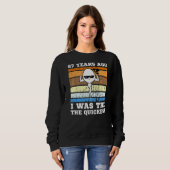 Sweatshirt Sperme Le Plus Rapide Des Hommes Il Y A 27 Ans (Devant entier)