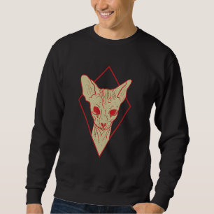 Sweatshirt Sphynx Bijoux Sphynx Bain Sphynx Art Sphynx Kitte