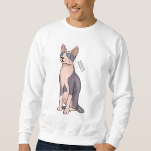 Sweatshirt Sphynx cat
