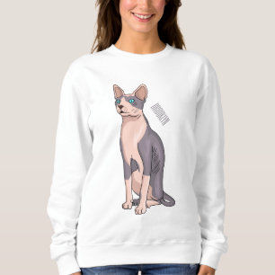 Sweatshirt Sphynx cat