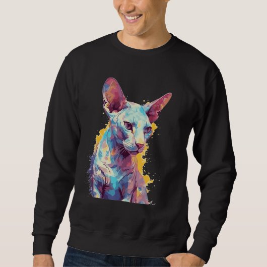 Sweatshirt Sphynx Cat 1 (Devant)