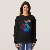 Sweatshirt Sphynx Hairless Cat Camping (Devant entier)