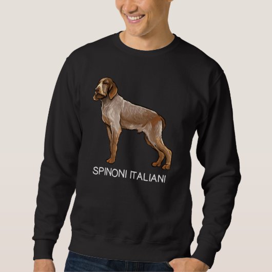 Sweatshirt Spinoni Italiani Chien Fou (Devant)