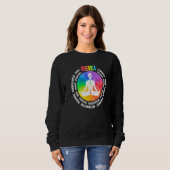 Sweatshirt Spiritual Healing Holistic Healer Meditation Chakr (Devant entier)