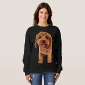 Sweatshirt Spoodle Cockapoo Cavapoo Golden Doodle Beauté (Devant entier)