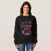 Sweatshirt Spooktacular Vibes Only | ExDesigner | Halloween (Devant entier)