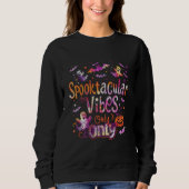Sweatshirt Spooktacular Vibes Only | ExDesigner | Halloween (Devant)