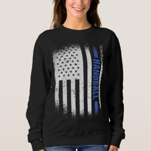 Sweatshirt Sport Drapeau Handball US 5