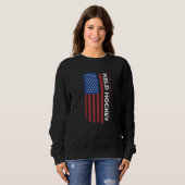 Sweatshirt Sport Us Flag Field Hockey Premium_2 (Devant entier)