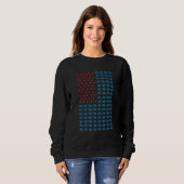 Sweatshirt Sport Us Flag Ice Hockey_1 (Devant entier)