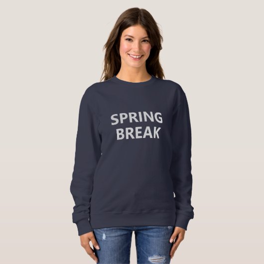 SWEATSHIRT SPRING BREAK (Devant entier)