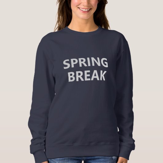 SWEATSHIRT SPRING BREAK (Devant)