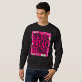 Sweatshirt Spring Break Senior Class Student School Trip Flor (Devant entier)