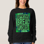 Sweatshirt Spring Break Senior Class Student School Trip Flor (Devant)