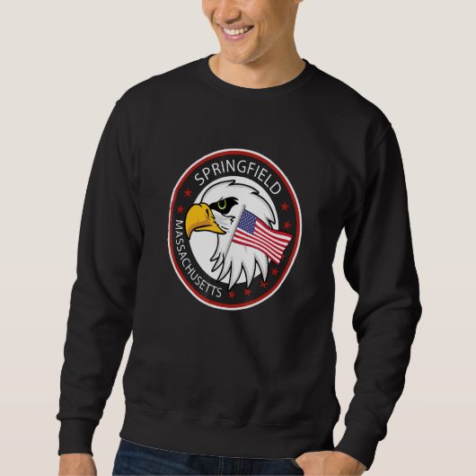 Sweatshirt Springfield Ma Massachusetts (Devant)