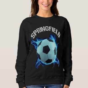 Sweatshirt Springfield Soccer Retro