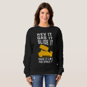Sweatshirt Sprint Car Racing Gag (Devant entier)