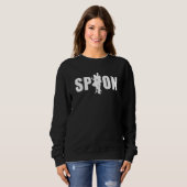 Sweatshirt Spy Costume Carnaval Secret Agent Spy (Devant entier)