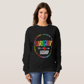 Sweatshirt Squad de soignant fier Semaine d'appréciation des (Devant entier)