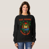 Sweatshirt Squad Spring Break School Vacation Beach Trip Coll (Devant entier)