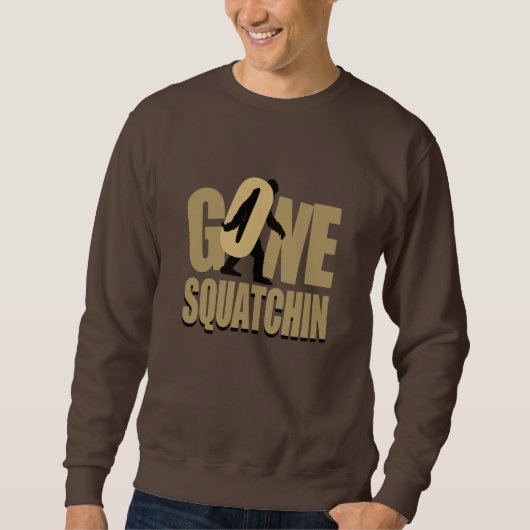 SWEATSHIRT SQUATCHIN VRAIMENT ALLÉ (Devant)
