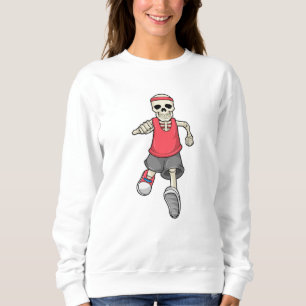Sweatshirt Squelette à courir avec bandeau