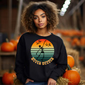 Sweatshirt Squelette d'Halloween jamais mieux danser la chauv