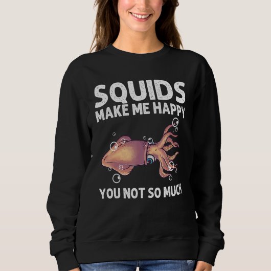 Sweatshirt Squid For Men Women Giant Squid Octopus Tentacles (Devant)