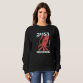 Sweatshirt Squid  Octopus  Squid Marine Biologist  1 (Devant entier)
