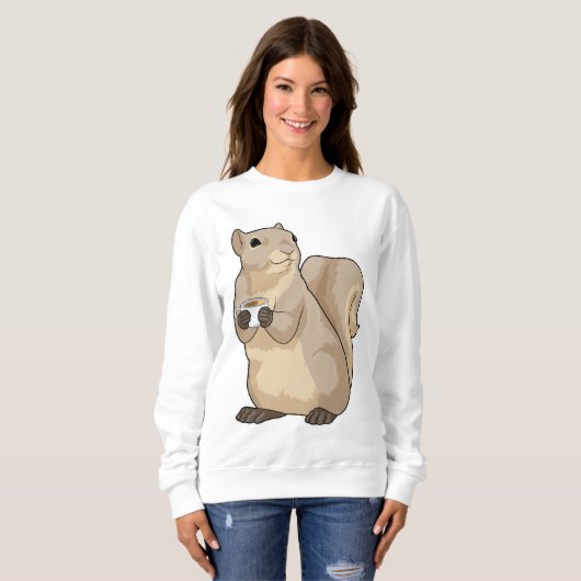 Sweatshirt Squirl Coffee Cup (Devant entier)