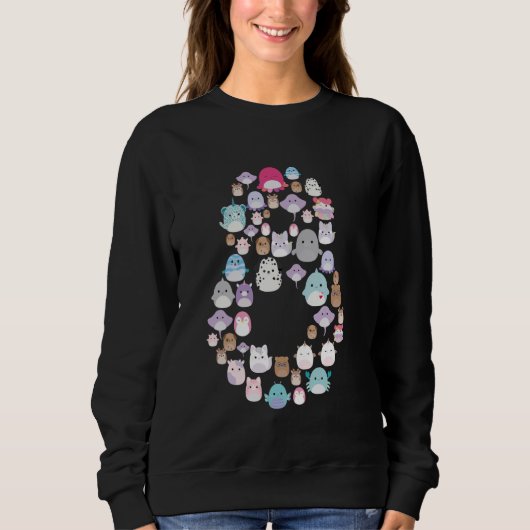 Sweatshirt Squish Squad Huit 8 ans 8e anniversaire fille P (Devant)