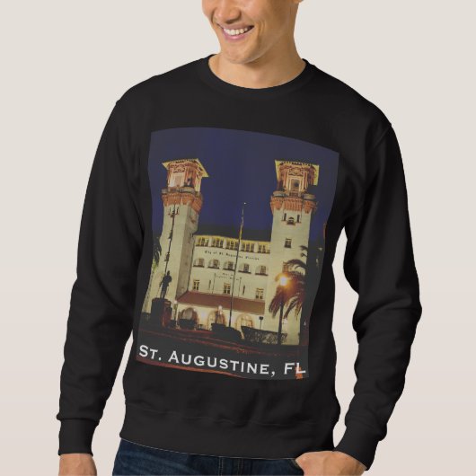 Sweatshirt St. Augustine, FL - Hotel Alcazar (Devant)