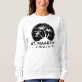 Sweatshirt St. Maarten The friendly Island Sint Martin (Devant)