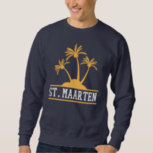 Sweatshirt St Martin L'île conviviale Sint Martin