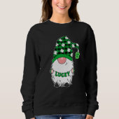 Sweatshirt St Patrick Day Gnome Lucky Casquette Patty Day Buf (Devant)