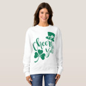 Sweatshirt St Patrick's Day encourage Y'all Irish Drinking (Devant entier)