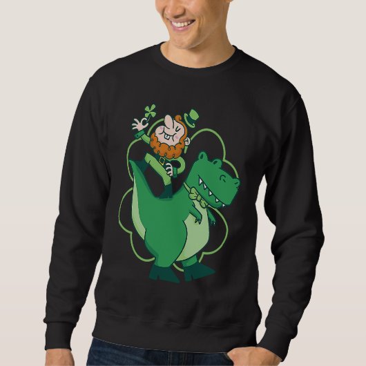 Sweatshirt St Patrick's Day Fun Beer Drink Party Dublin Irlan (Devant)