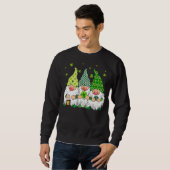 Sweatshirt St Patricks Day Irish Gnomes Leprechauns Funky St  (Devant entier)