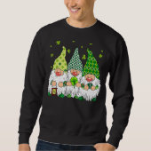 Sweatshirt St Patricks Day Irish Gnomes Leprechauns Funky St (Devant)