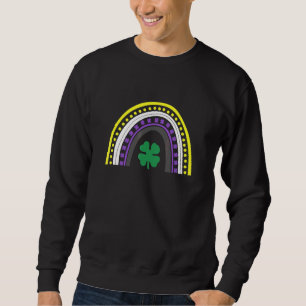 Sweatshirt St Patrick's Day non binaire et genderqueer