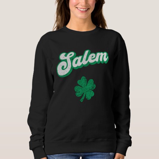 Sweatshirt St Patrick's Day Salem (Devant)