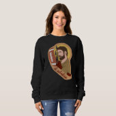 Sweatshirt St Sebastian Archer Archer Patron catholique Saint (Devant entier)