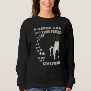Sweatshirt Stabijhoun Papa Stabij Cute Stabyhoun