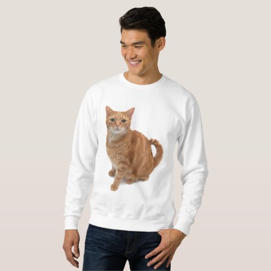 Sweatshirt Stade de Cat orange (Devant entier)