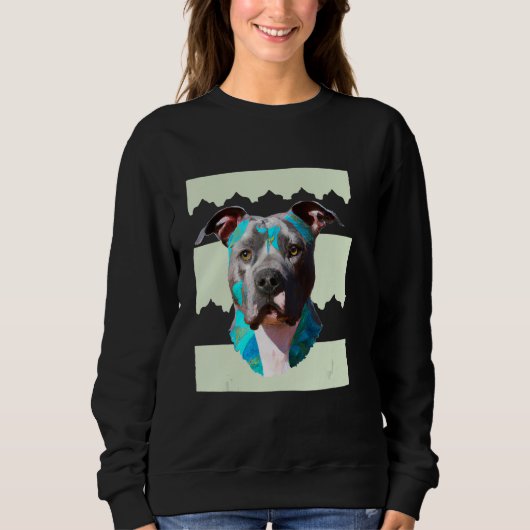 Sweatshirt Staffordshire Terrier (Devant)