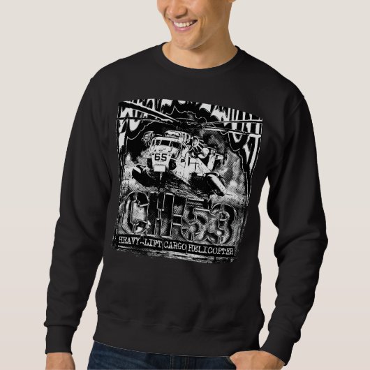 Sweatshirt Stallion de mer CH-53 (Devant)