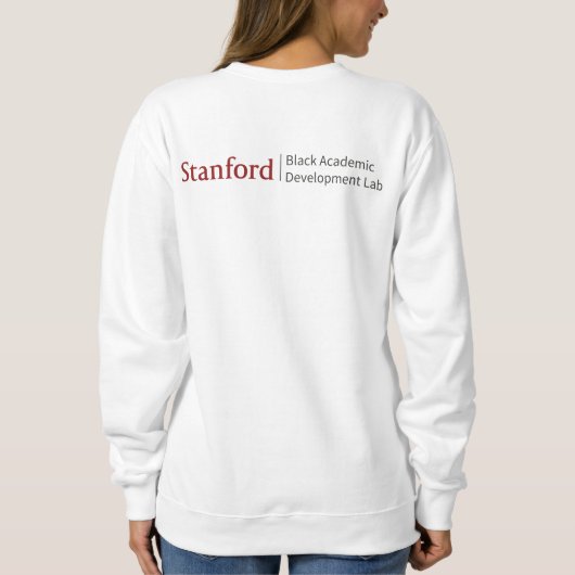Sweatshirt Stanford BAD Lab - Mark primaire (Dos)