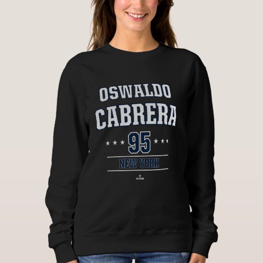 Sweatshirt Star de baseball Oswaldo Cabrera New York MLBPA (Devant)