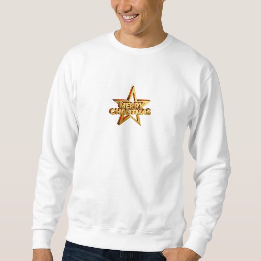 Sweatshirt Star Joyeux Noël (Devant)
